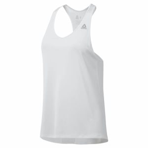 Reebok Running Essentials Muskelshirt Damen - Weiß - DE 879-BCQ